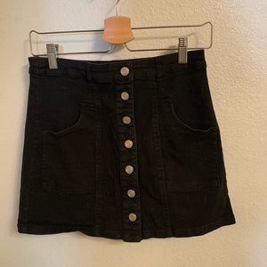 Denim Mini Skirt